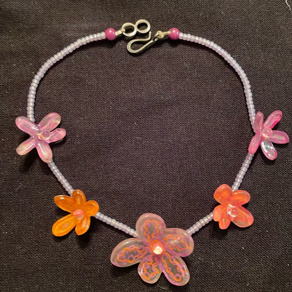 Flower Ankle Bracelet